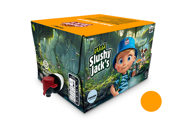 Wild Slushy Jack's Orange Flavour 1x 10L Manual-Fill Premix