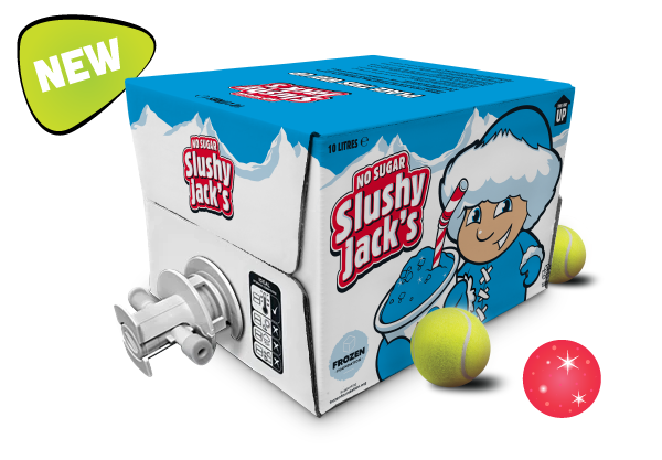 No Sugar Slushy Jack's Strawberries and Cream Flavour 10L Auto Fill Premix