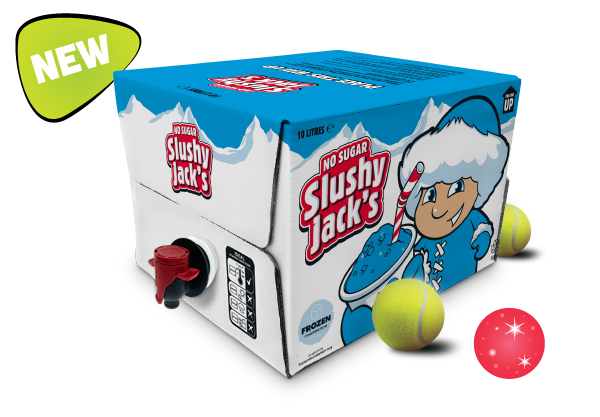 No Sugar Slushy Jack's Strawberries and Cream Flavour 1x 10L Manual-Fill Premix