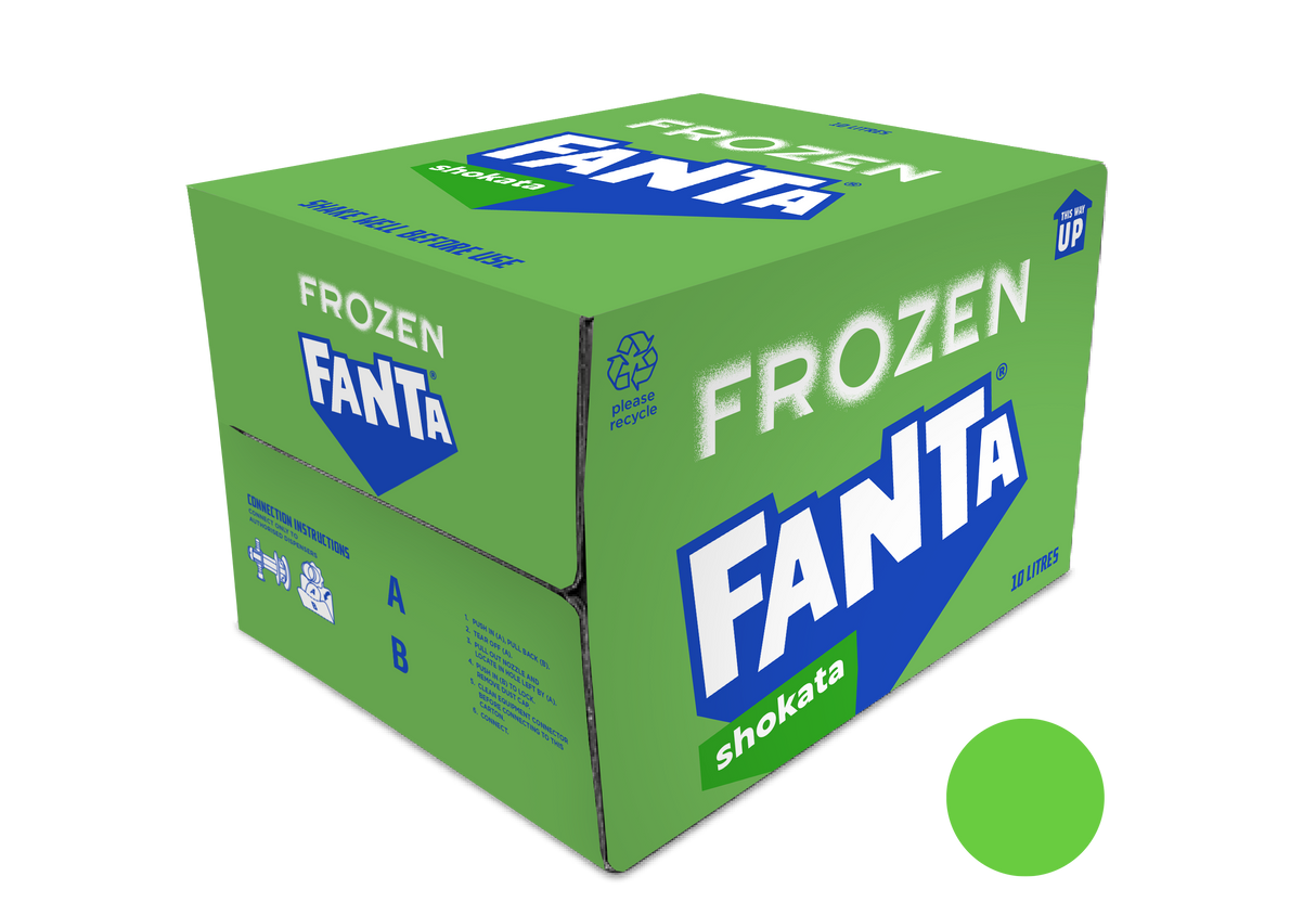 Fanta Frozen Shokata Premix 1x10L Bag-in-Box