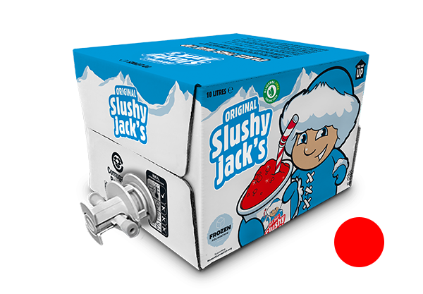 Prémix original Slushy Jack's à la fraise, 10 L, remplissage automatique