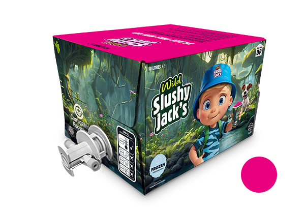 Wild Slushy Jack's Pomme et cassis Auto Flavour 10 L Prémélange à remplissage automatique
