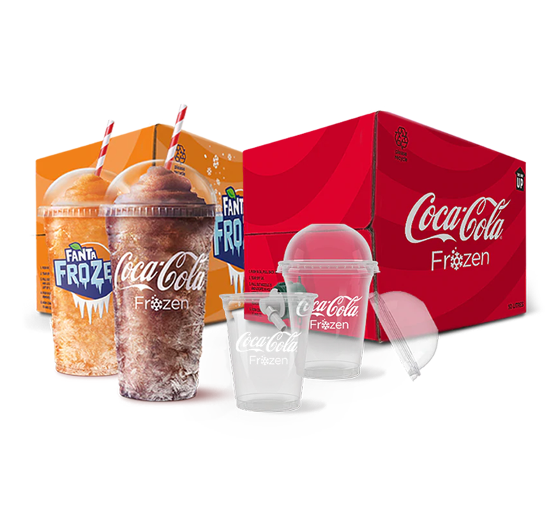 All Coca-Cola Frozen & Fanta Frozen Products