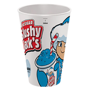 Slushy Jack's Cups, Lids & Straws