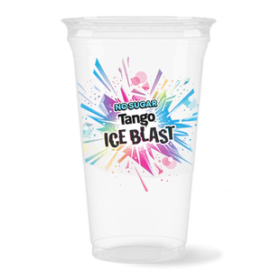 Tango Ice Blast Cups, Lids & Straws