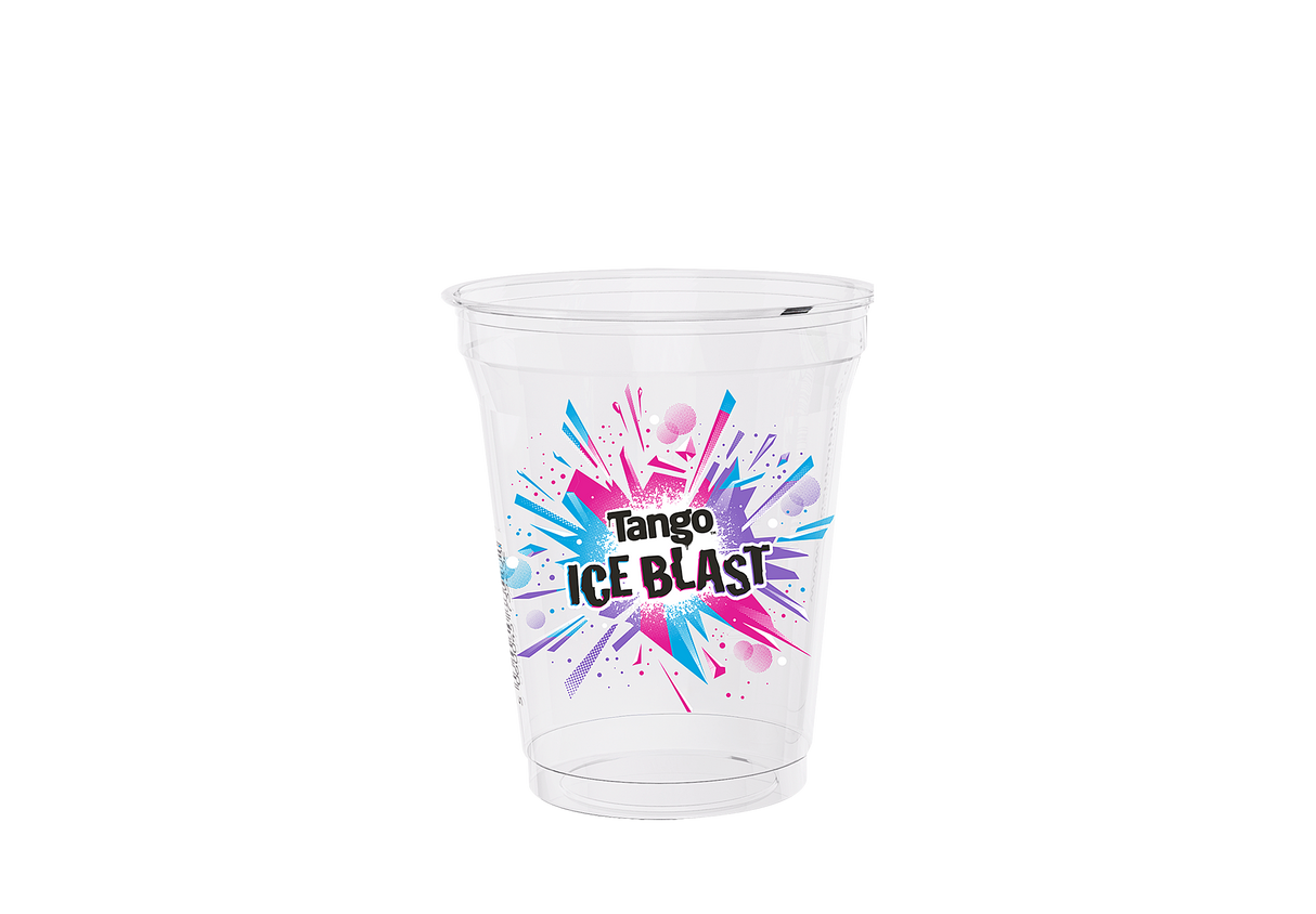 Tango Ice Blast 300ml Plastic Cup - Box of 1000 (95mm Diameter)