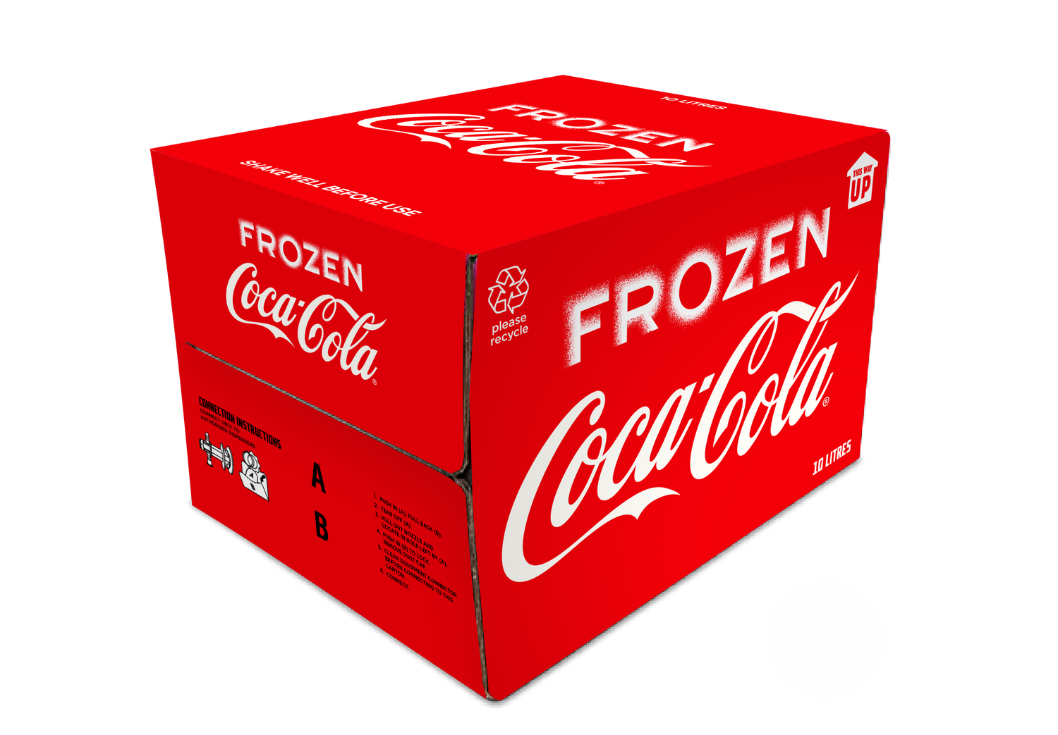 Coca Cola Frozen Premix 1x10L Bag in Box