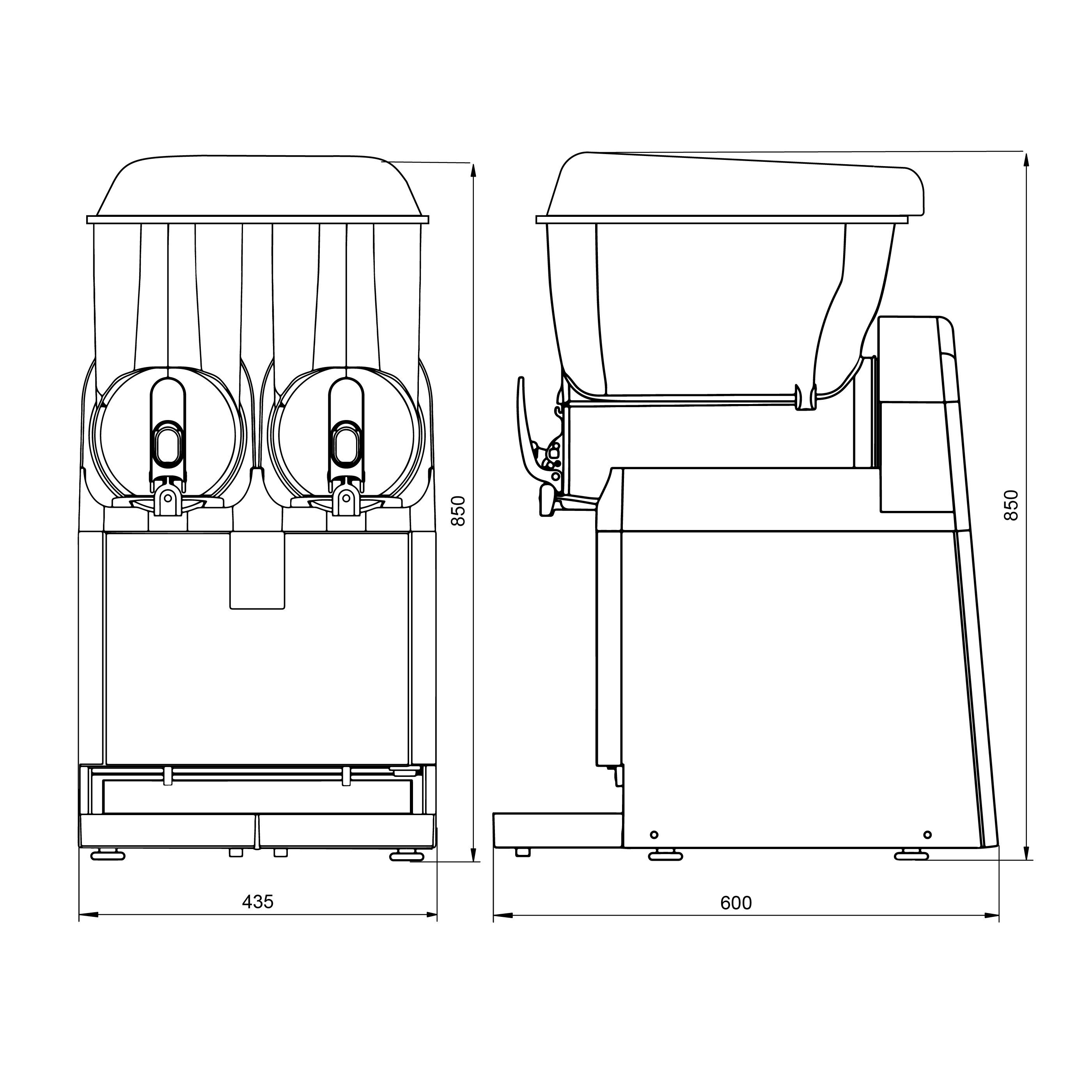 IcePro Twin-Bowl Machine