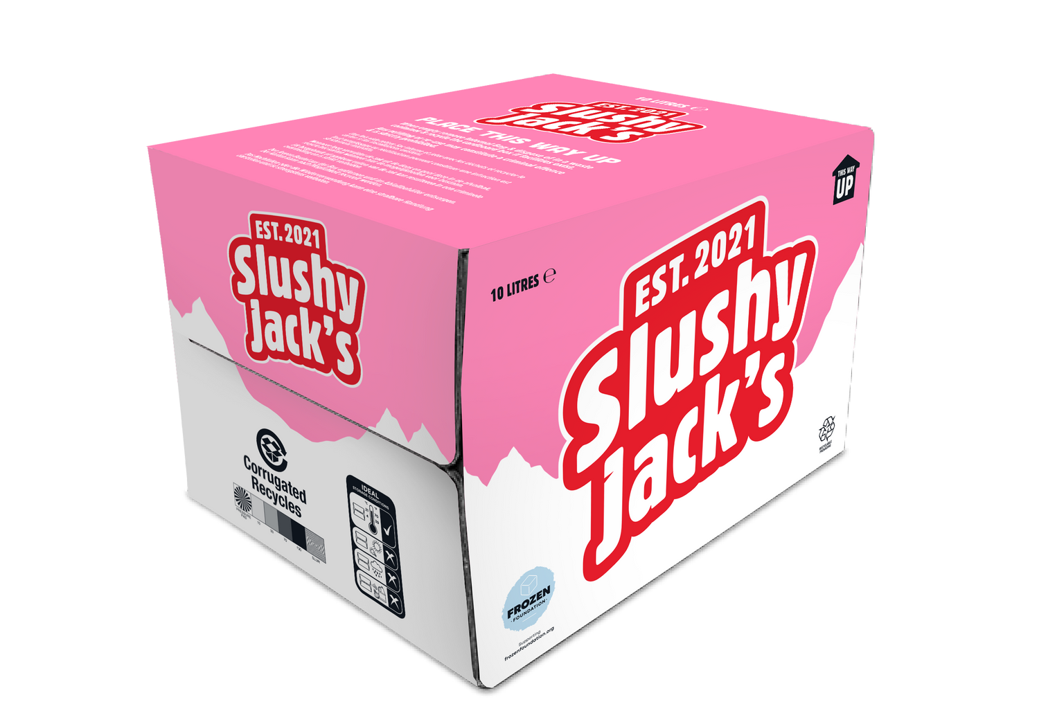 SJ Bubblegum reduced sugar with natural colour Manual fill