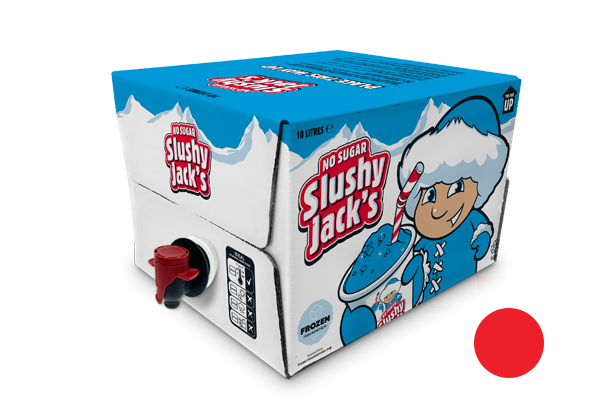 Slushy Jack's Strawberry No Sugar Flavour 1x 10L Manual-Fill Premix