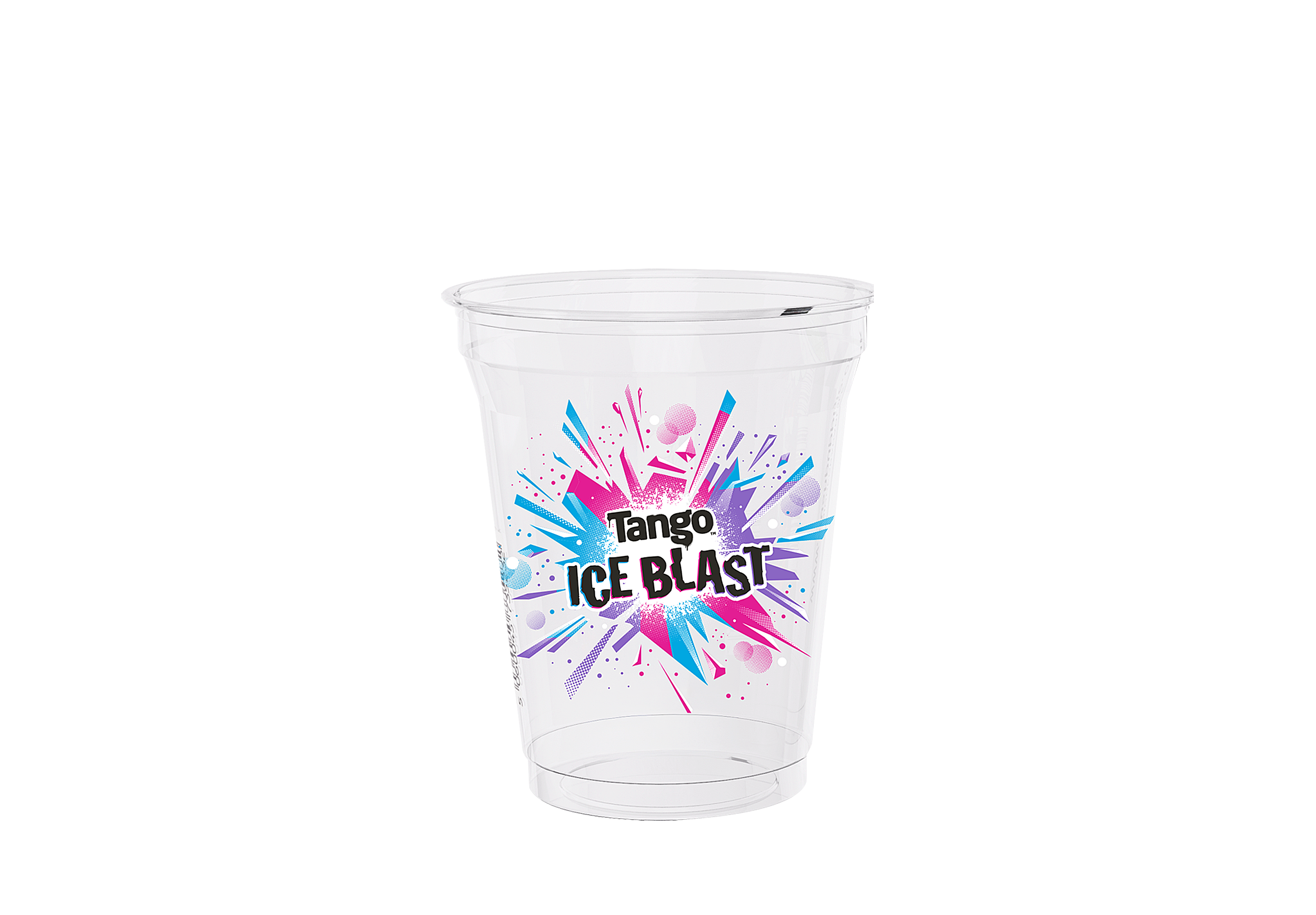 Tango Ice Blast 300ml Plastic Cup - Box of 1000 (95mm Diameter)