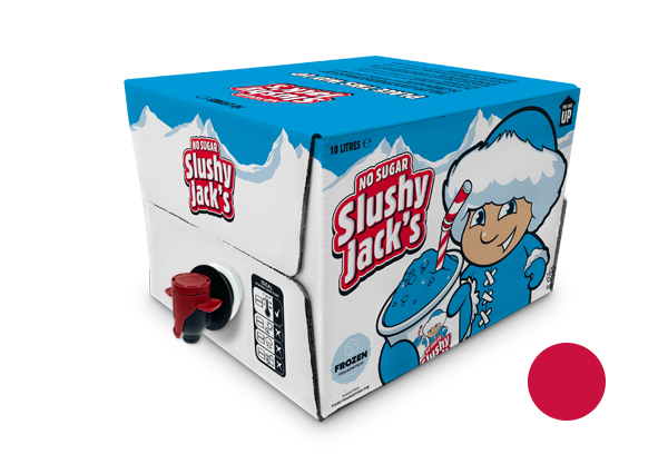 No Sugar Slushy Jack's Cherry Flavour 1x 10L Manual-Fill Premix