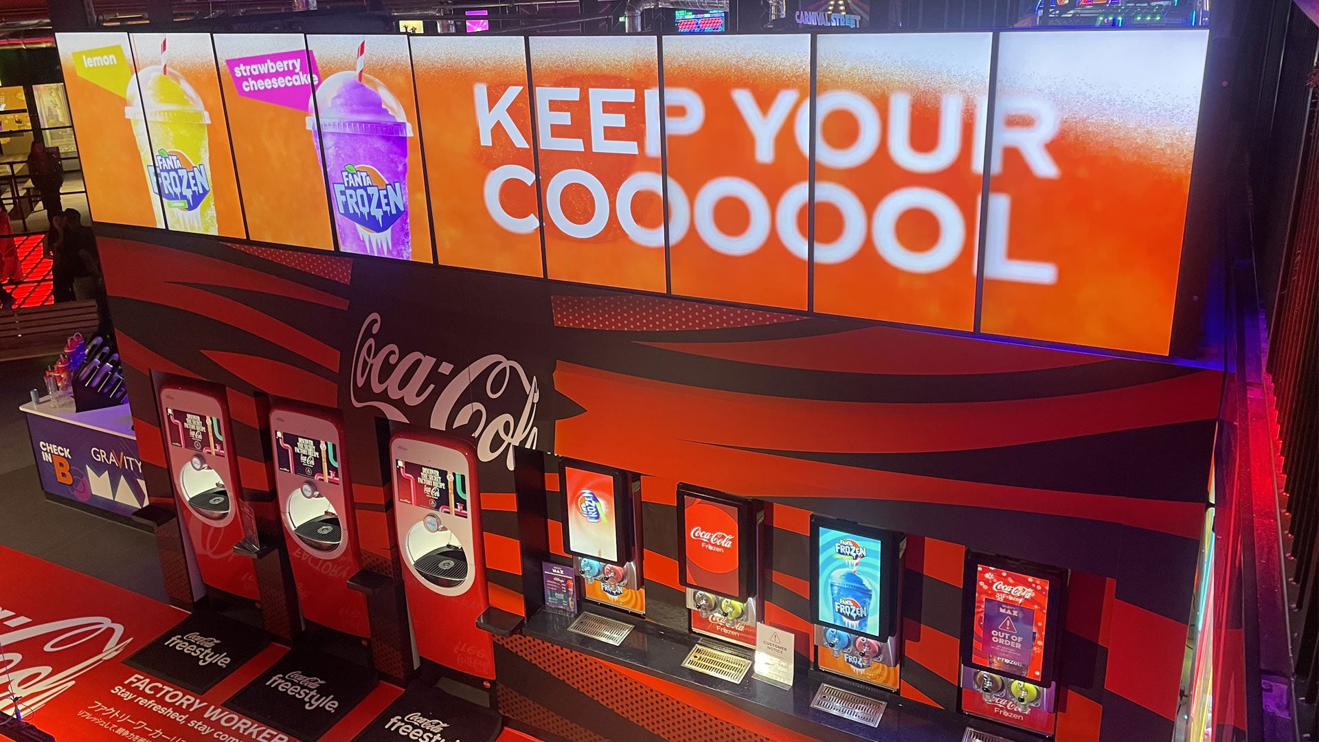 Magasin de produits surgelés