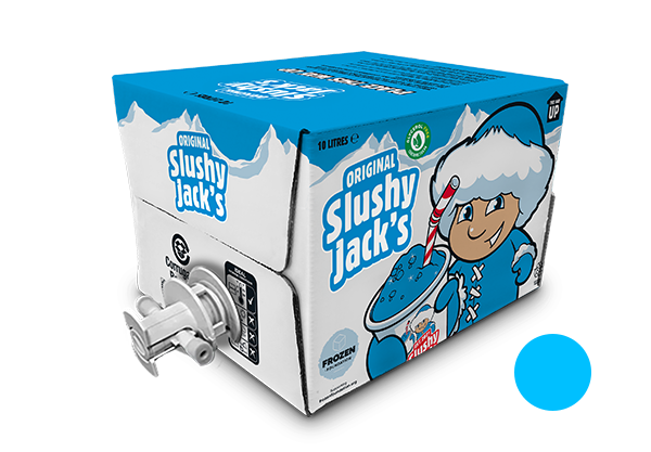 Prémix Slushy Jack's original à la saveur framboise bleue, 10 L, remplissage automatique