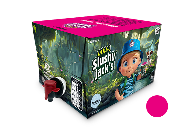 Wild Slushy Jack's saveur pomme et cassis 1 x 10 L prémélange à remplissage manuel