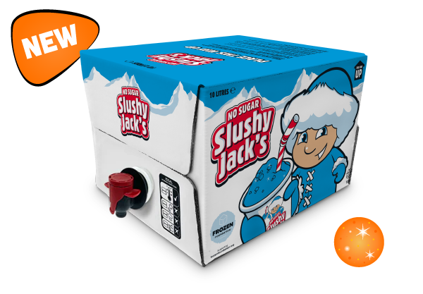 Sans sucre Slushy Jack's Saveur fruits d'été 1 x 10 L Prémélange à remplissage manuel