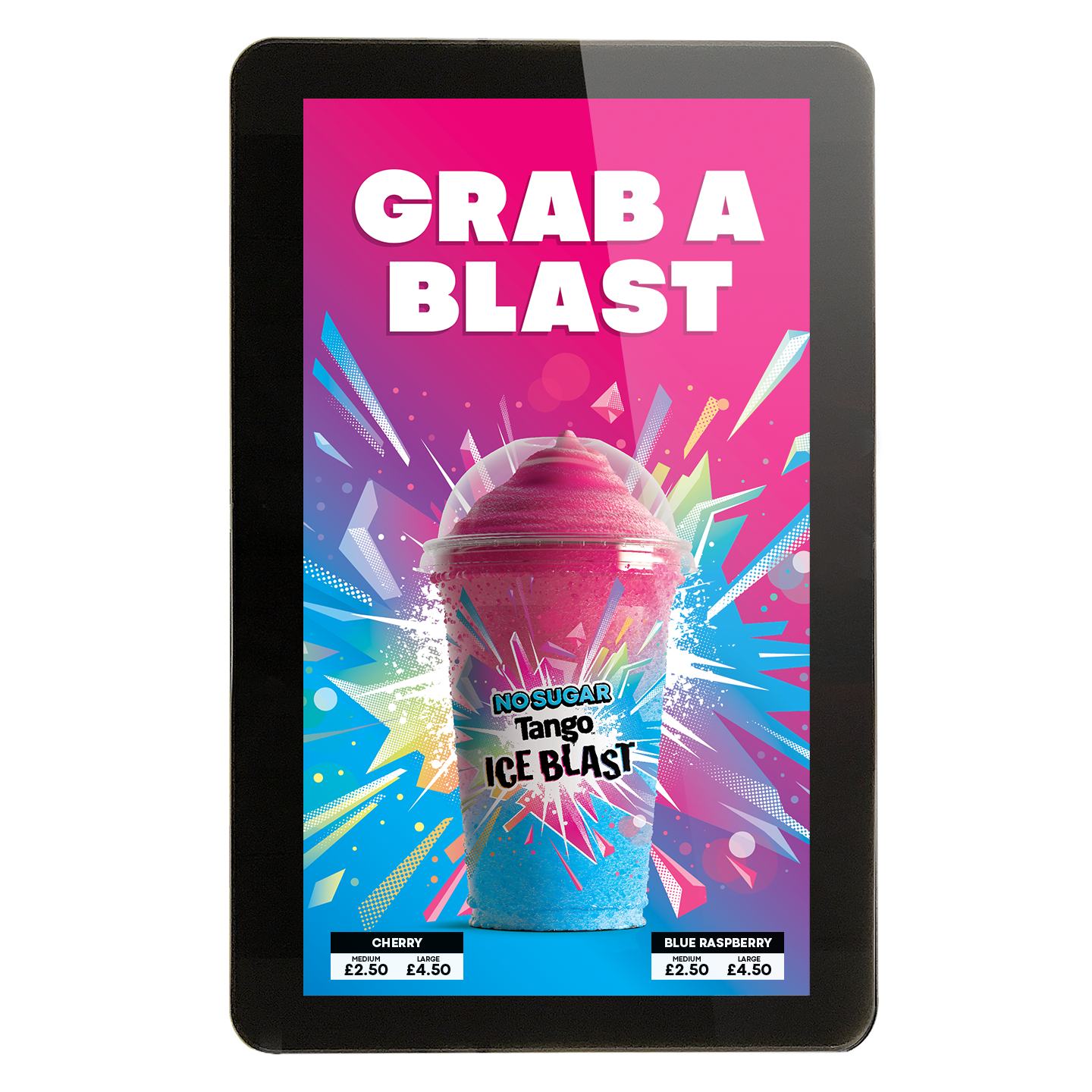 Vidéo Tango Ice Blast - Portrait