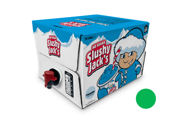 Sans sucre Slushy Jack's saveur citron et citron vert 1 x 10 L Prémélange à remplissage manuel