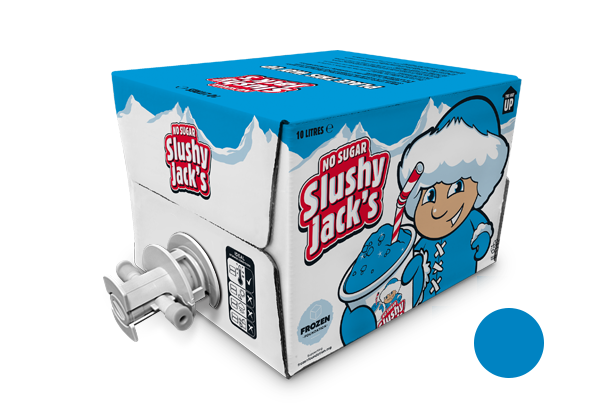 Sans sucre Slushy Jack's Saveur framboise bleue 10 L Prémélange à remplissage automatique