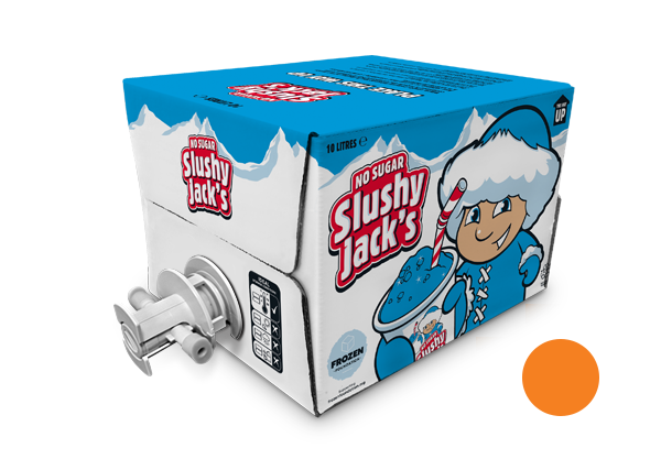 No Sugar Slushy Jack's Orange Flavour 10L Auto Fill Premix