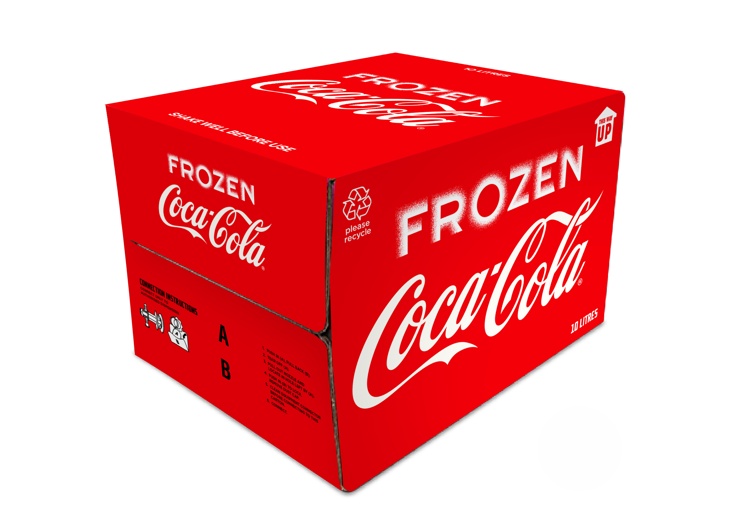 Coca Cola Frozen Premix 1x10L Bag in Box